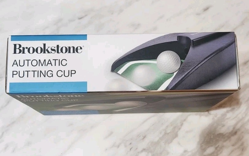 NIB! Brookstone Automatic Putting Cup