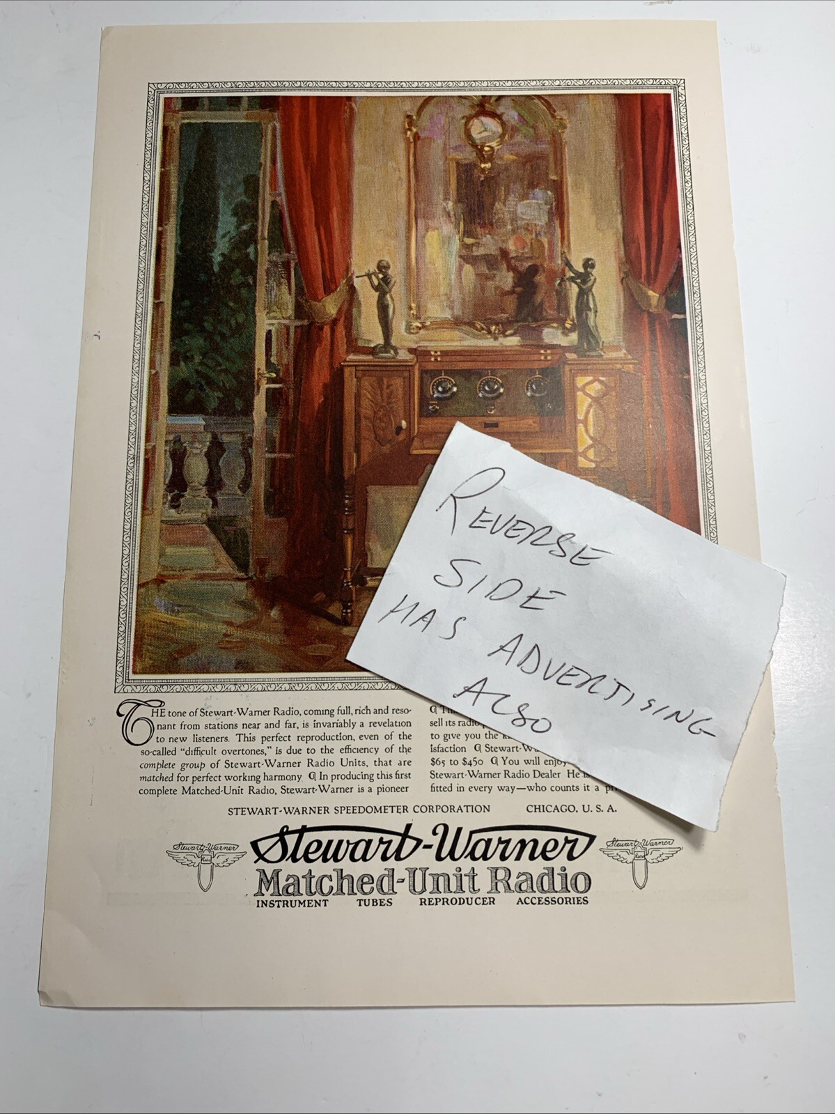 Waterman’s Ideal Fountain Pen Ad C 1910’s Colorful