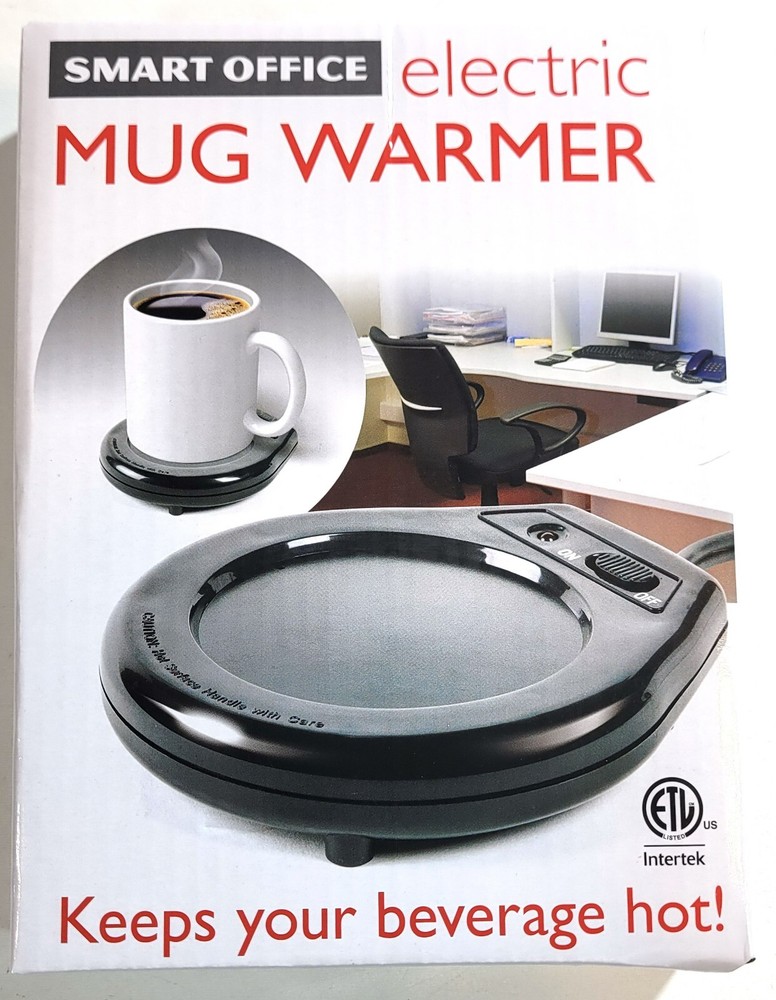 Intertek Electric Coffee Cup/Mug Drink Beverage Warmer