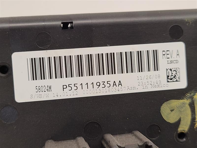 A/C Selector Switch fits 2009 Jeep Liberty manual Grade A