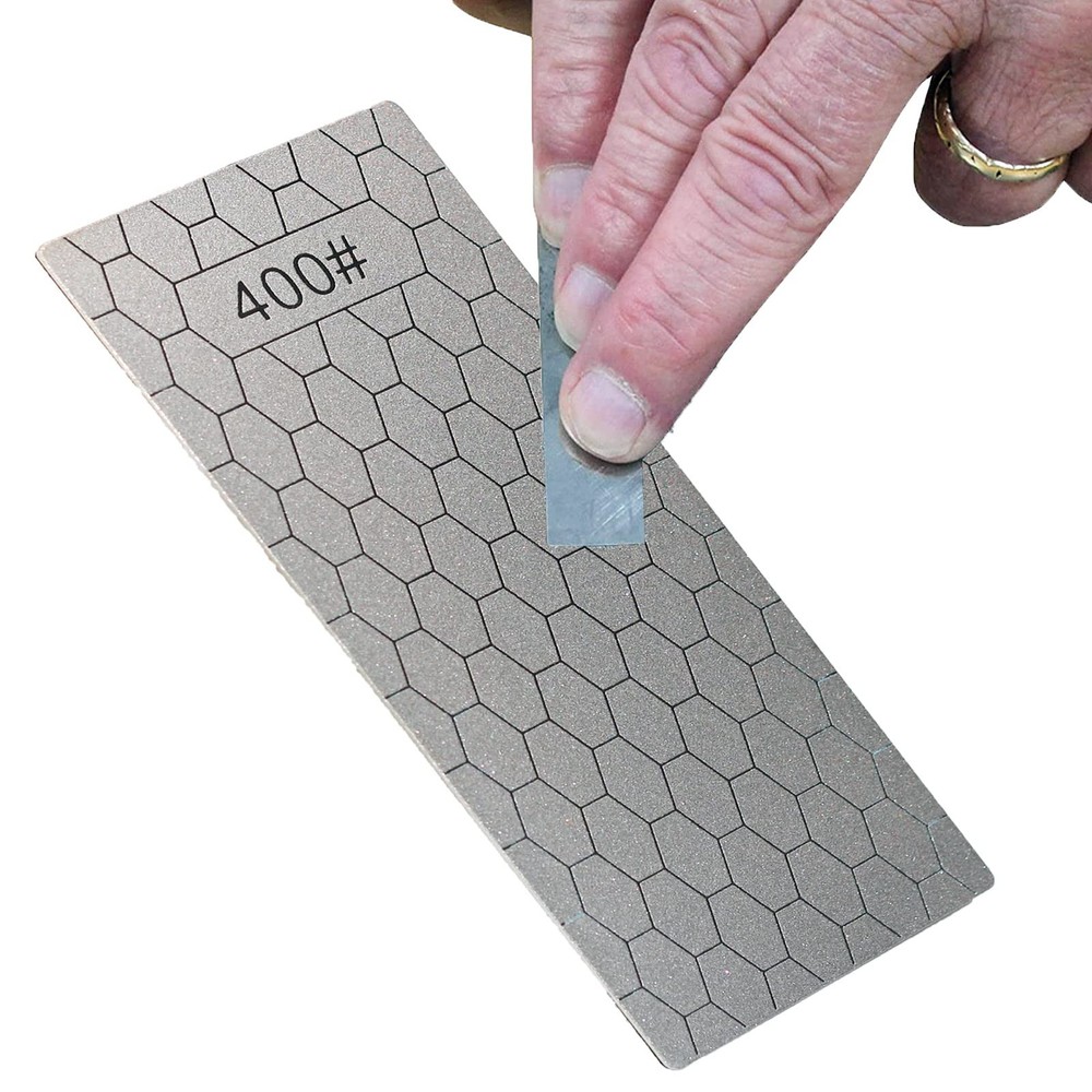 5 Pieces Diamond Sharpening Stone Set,Diamond Lapping Plate Coarse/Medium/Fin...