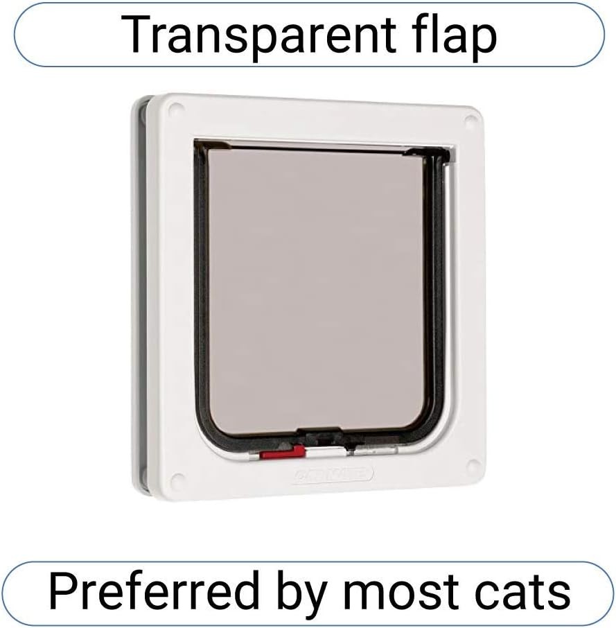Cat Mate Lockable Cat Flap, Easy Fitting, Fast Installation, Extremely Durable,