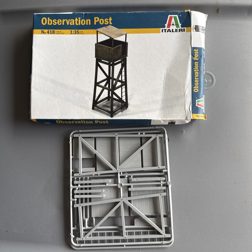 Italeri Observation Post - Plastic Model Kit - No. 418 - 1/35 Scale