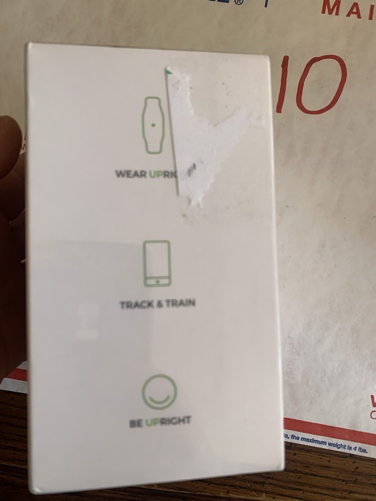 Upright Pro Smart Wearable Posture Trainer Full Accessories Bluetooh IOS Android