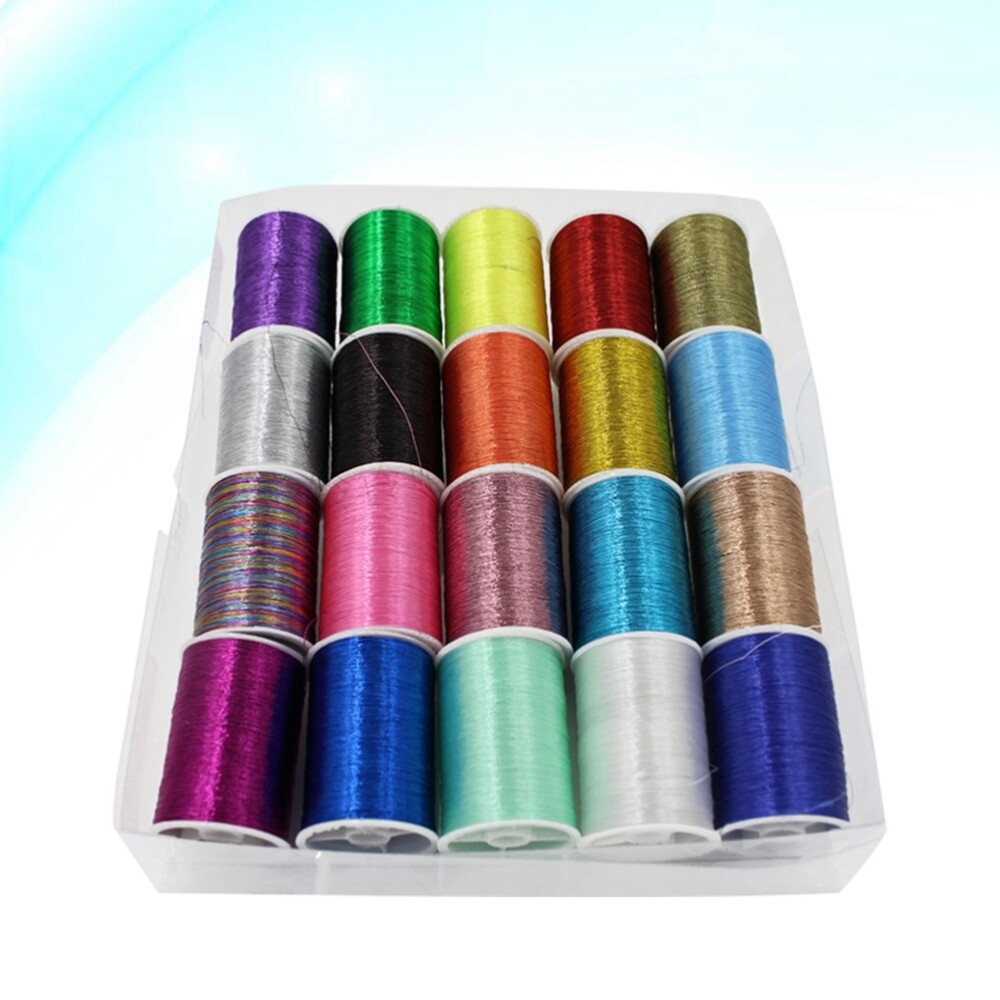 Embroidery Thread Metallic Embroidery Floss Metallic Thread Set
