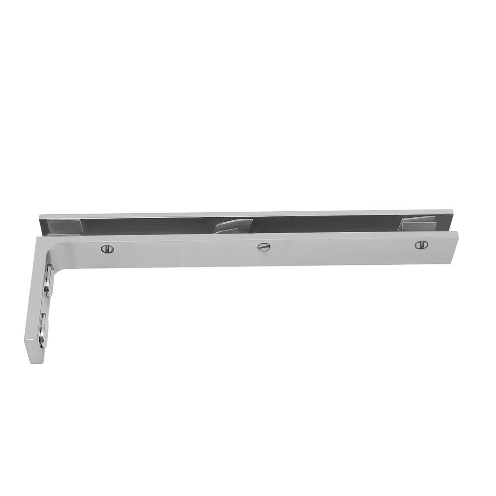 Glass Door L-Shape Stabilizing Bracket, Glass Support Bracket Stabilizer, Stabil
