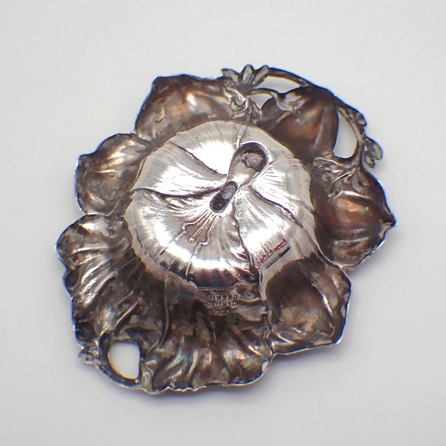 Les Cinq Fleurs Nut Cup Reed and Barton Sterling Silver
