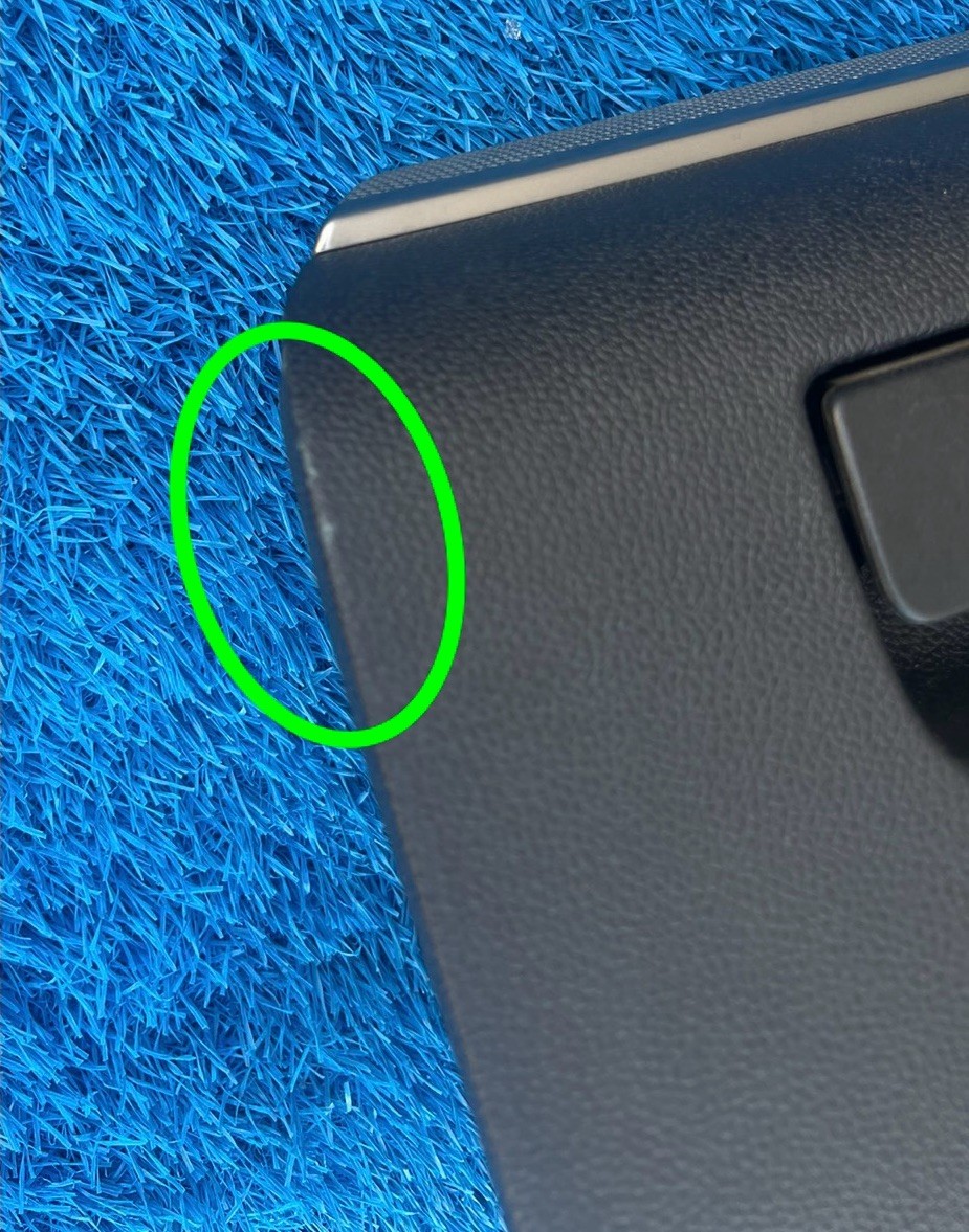 2011-2019 Ford Explorer Black Glove Box Dash Storage Silver OEM BB53-78060T10