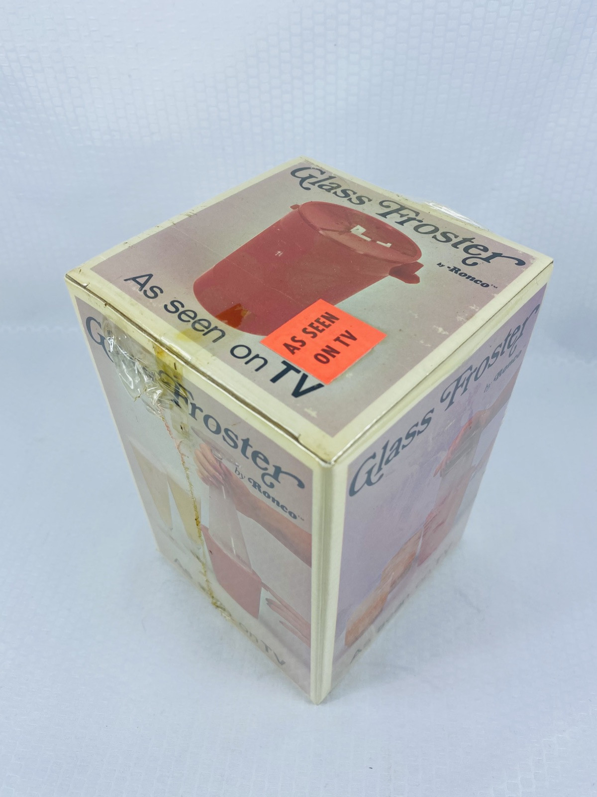 1975 VTG Glass Froster by Ronco Retro Collectible Barware NOS NEW and SEALED