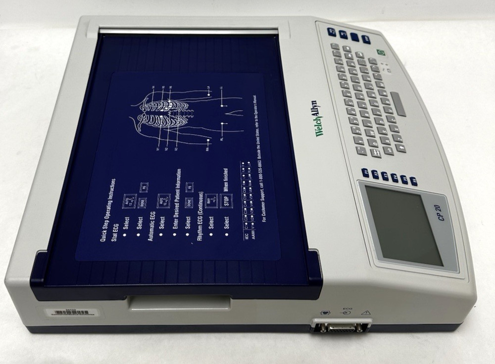 WelchAllyn Cp20 Electrocardiograph - Read Description