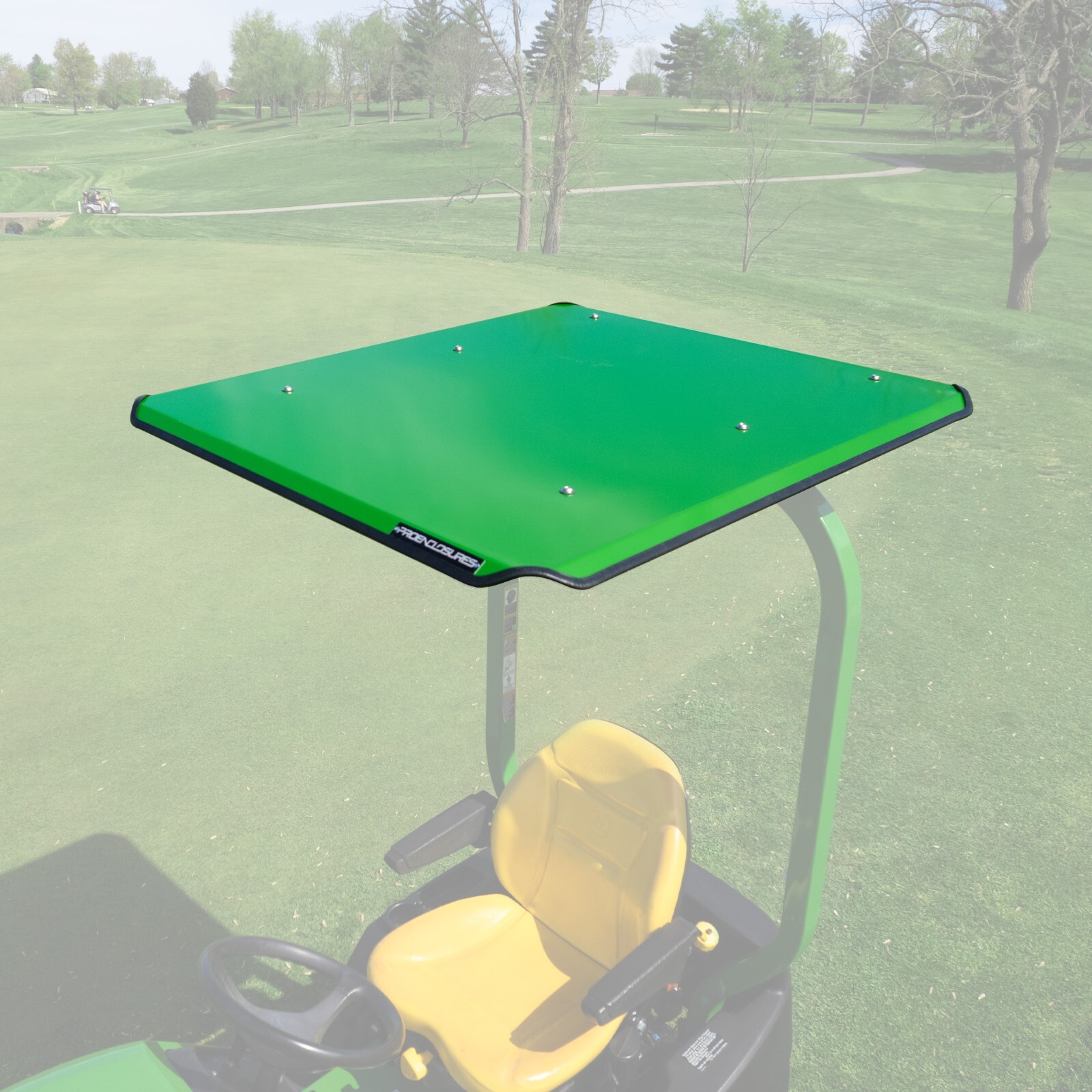 JOHN DEERE ZERO-TURN MOWER CANOPY-GREEN