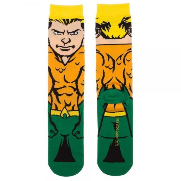 Aquaman Character Crew Socks