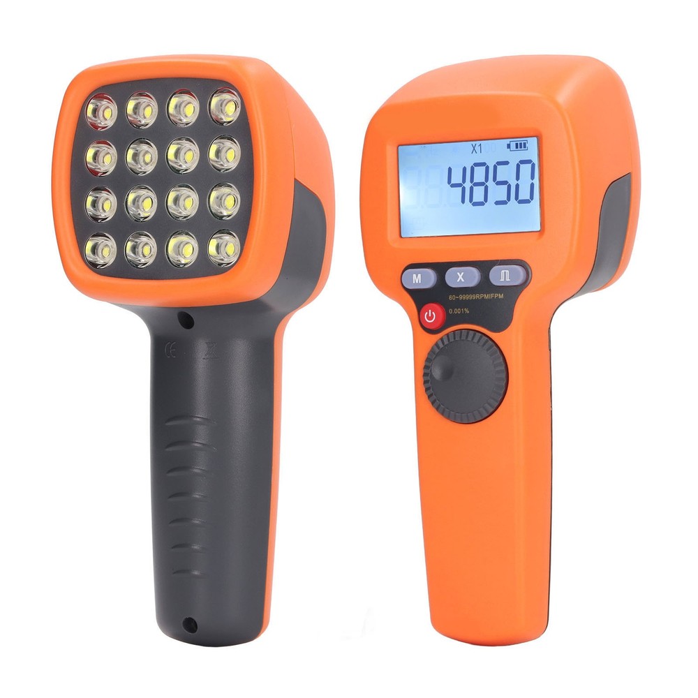 § Digital Handheld Stroboscope High Accuracy Prevents Contact LED Flash