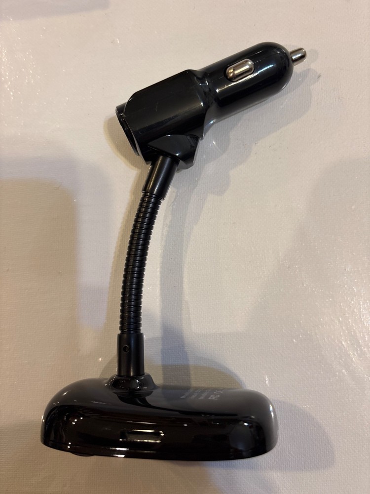 NEW Nulaxy KM20 Wireless In-Car Bluetooth FM Transmitter Version Guide Wire NWOT