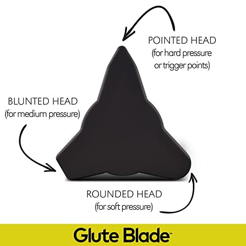 Piriformis Massage Roller, Targeted Trigger Point Massager Tool Hard Density