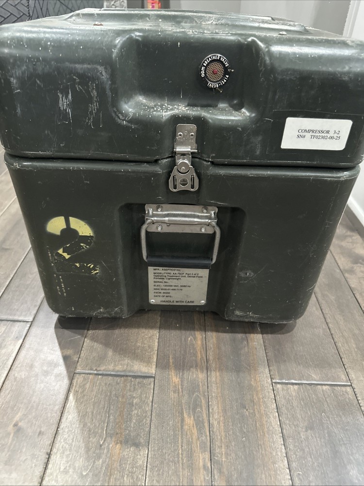 Aseptico AA-75CF Command Air Portable Dental Compressor.