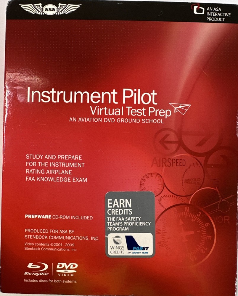 Instrument Pilot Virtual Test Prep - ASA VTP-I Comprehensive Video Ground School