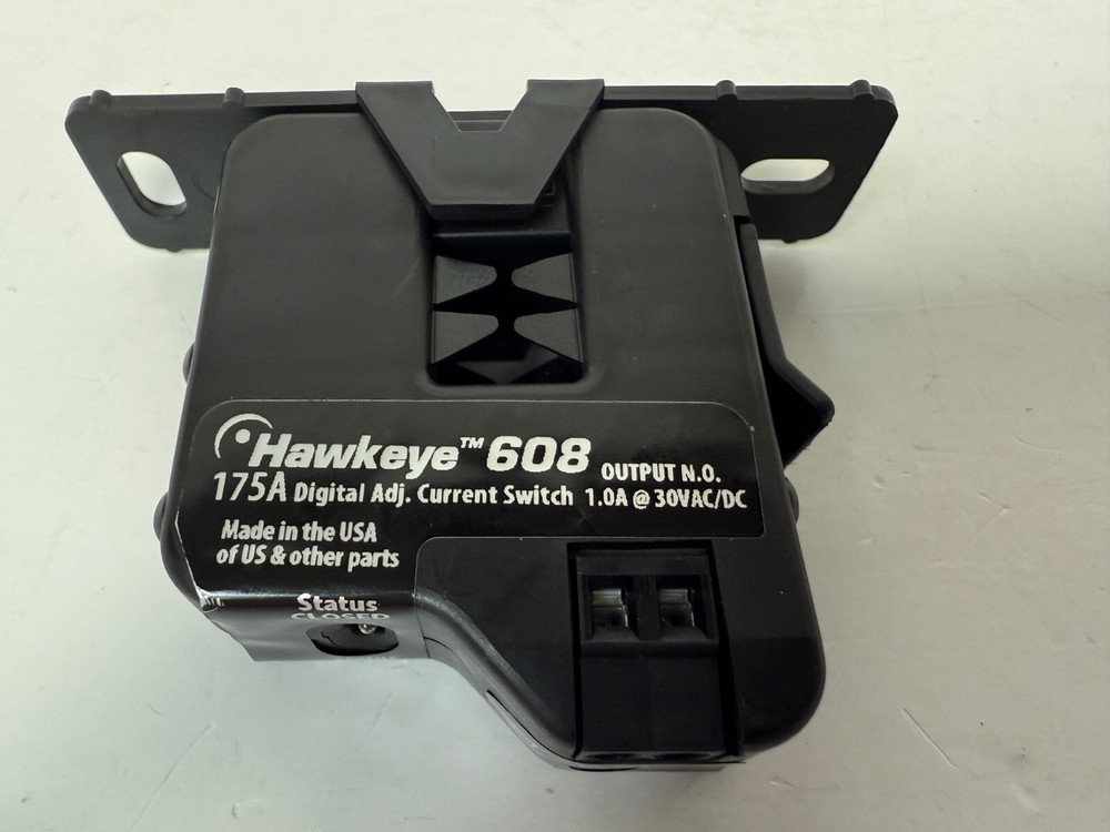 VERIS H608 HAWKEYE 608 SPLIT-CORE CURRENT SWITCH ADJUSTABLE TRIP POINT NEW QTY 2