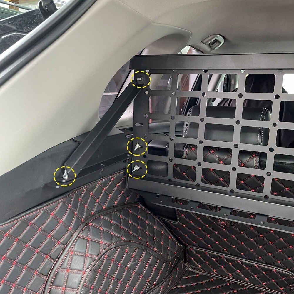 Modular Storage Molle Panel Trunk Shelf For Toyota Rav4 2019-25
