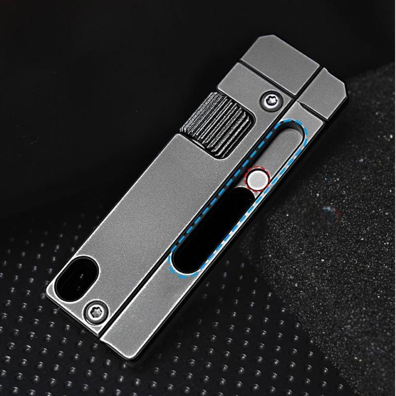 EDC Titanium Adjustable Wrench Screwdriver Pocket Multi Tools Portable Keychain