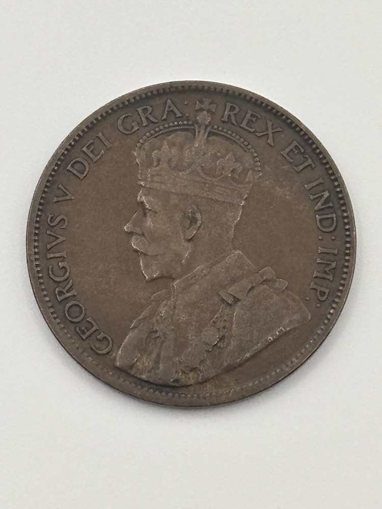 Canada 1919 Large Cent Bronze Coin KM#21