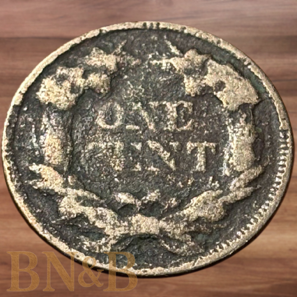 1858 Flying Eagle Penny #D105