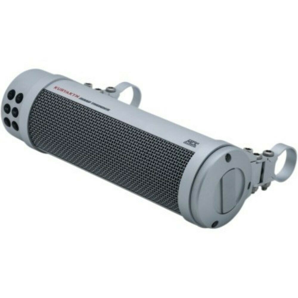 Kuryakyn 2719 Silver Road Thunder Sound Bar PLUS MTX Handlebar Mounted Speaker