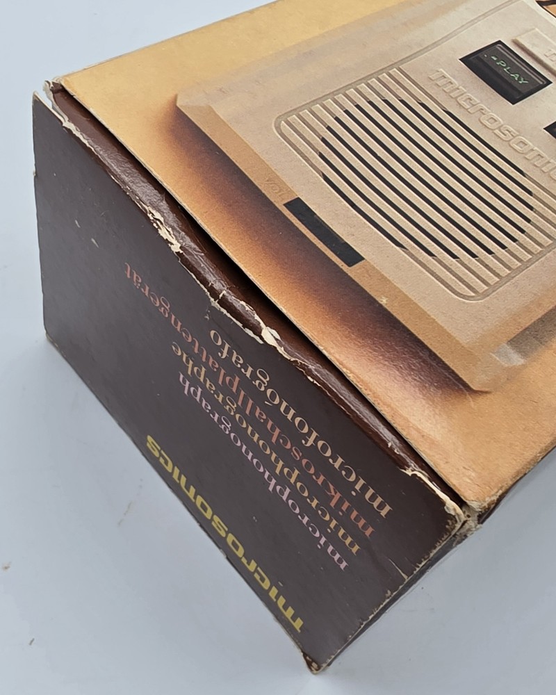 Microsonics MS-301 Mini Player Vintage Microphonograph NOS