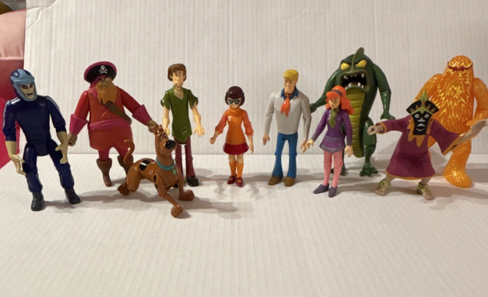 Scooby-Doo Articulated Figures Mixed Lot 10 Pack Scooby Shaggy Velma Daphne Fred