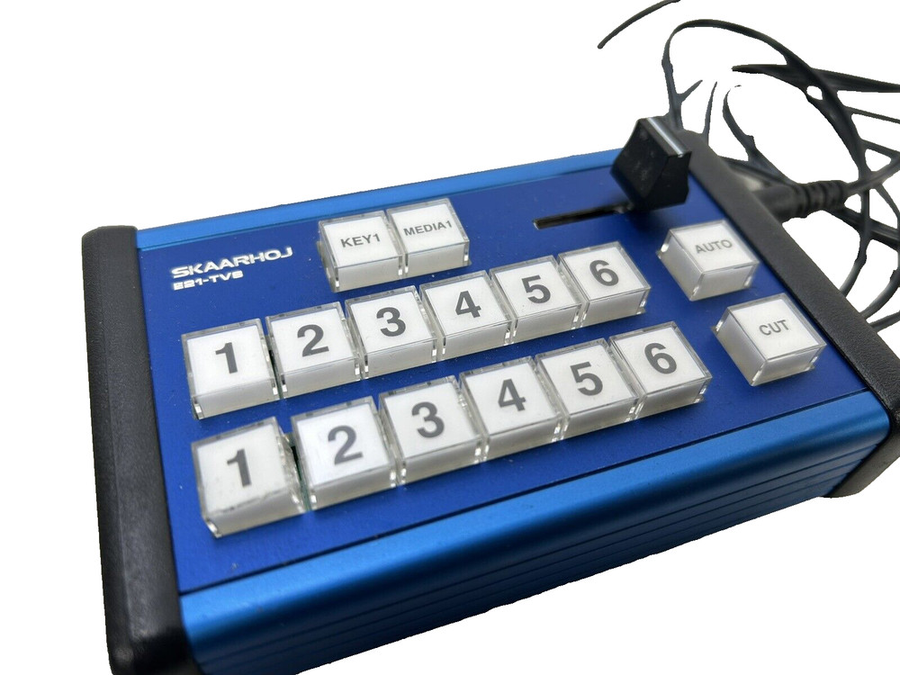 Skaarhoj Control Panel E21-TVS - Specially Developed for Atem Television Studio