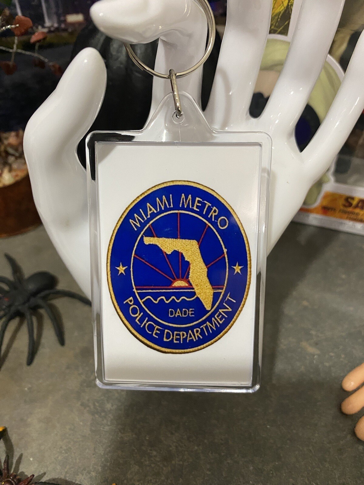 Dexter Morgan Miami Metro Photo ID - Tribute Keychain - Novelty Key Ring