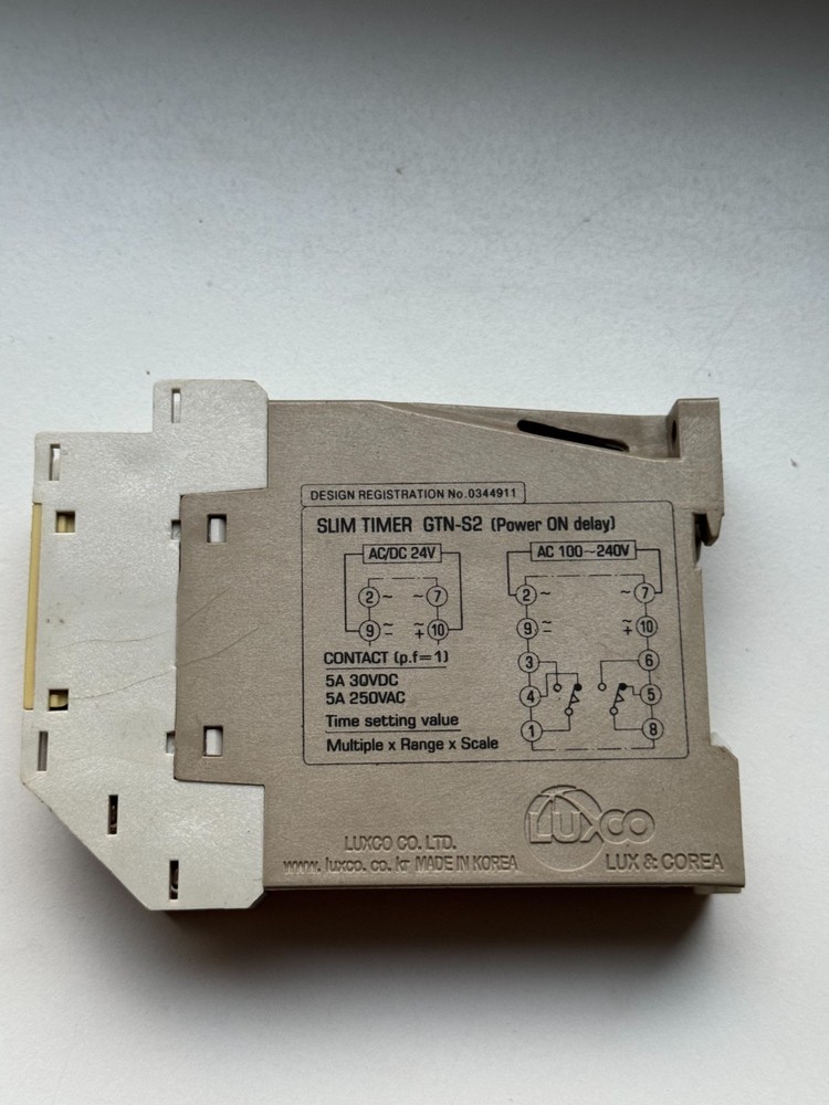 Luxco Slim Timer GTN-S2 (Power ON delay)