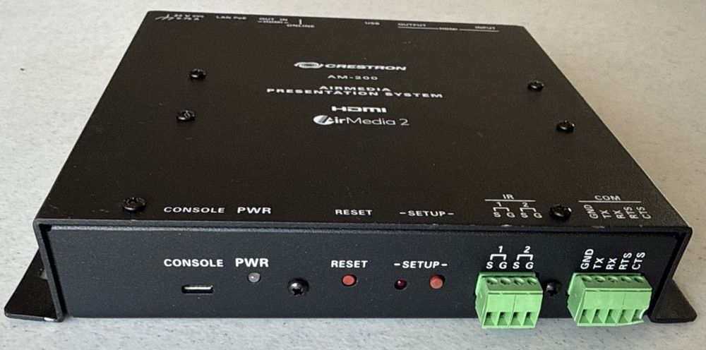 Crestron AM-200 Airmedia Presentation System