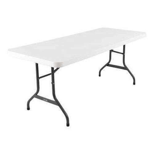 Lifetime 22901 6' White Granite Folding Table