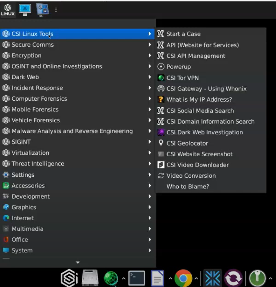 CSI Linux Digital Forensics Social Media Intelligence Recon OSNIT USB3 64GB