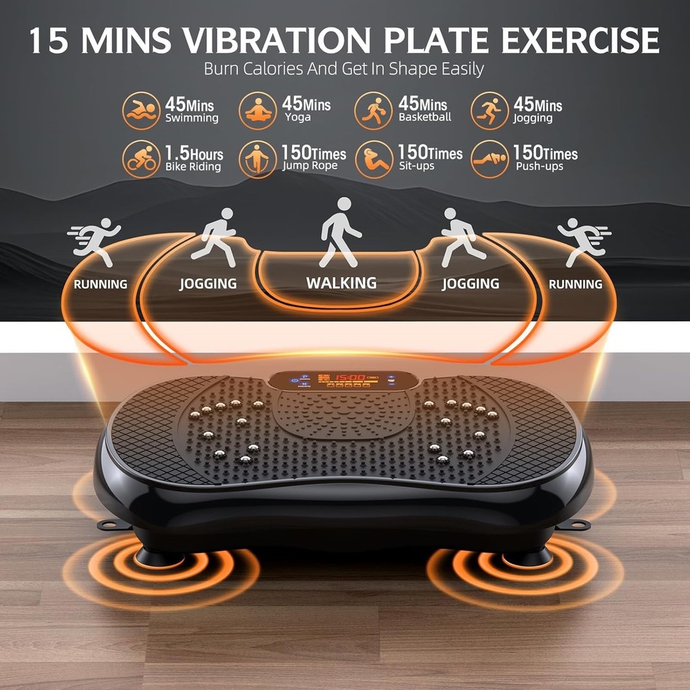Vibration Plate Exercise Machine Lymphatic Drainage Machine for Weight Loss