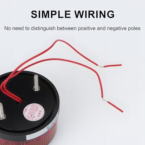 Red Strobe Warning Light DC 24V 3W