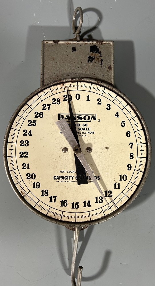 Vintage Hanson USA Dairy Scale Model 60