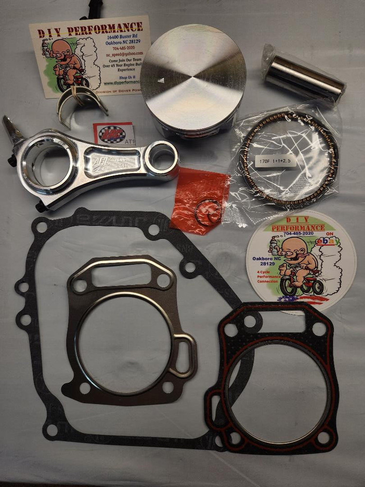 Performance Rod & Piston Combination for Honda Clones 160cc - 196cc Std Bore