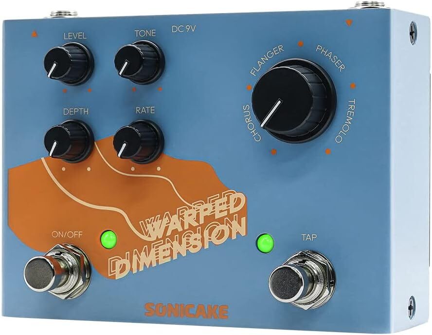 SONICAKE Warped Digital Modulation Pedal Chorus Guitar Effect Pedal