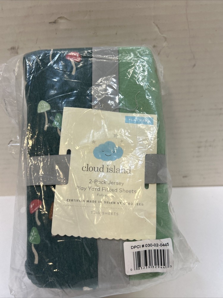 Play Yard Fitted Sheets Island Cloud Target 2 pk Jersey Fitted Sheets Target New