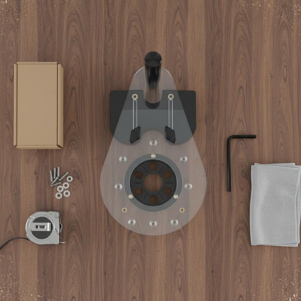 Router Base Plate High Visibility Carpentry Router Guide Multi-Functional