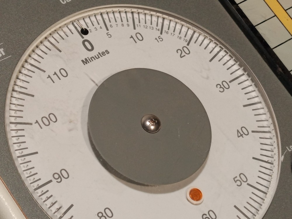 DADE C6541 Multi-Timer laboratory bench timer, 0–120 min, 110–120VAC