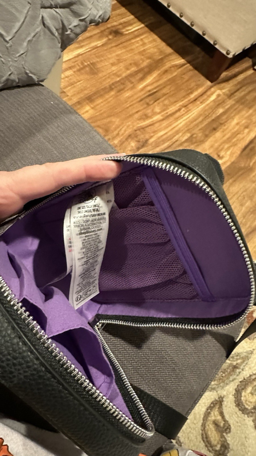 Disney Haunted Mansion Loungefly Crossbody Purse Bag Exclusive Disney Parks