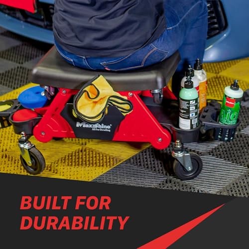2-in-1 Modular Detailing Creeper Seat V2 | Rolling Creeper with Complete Set