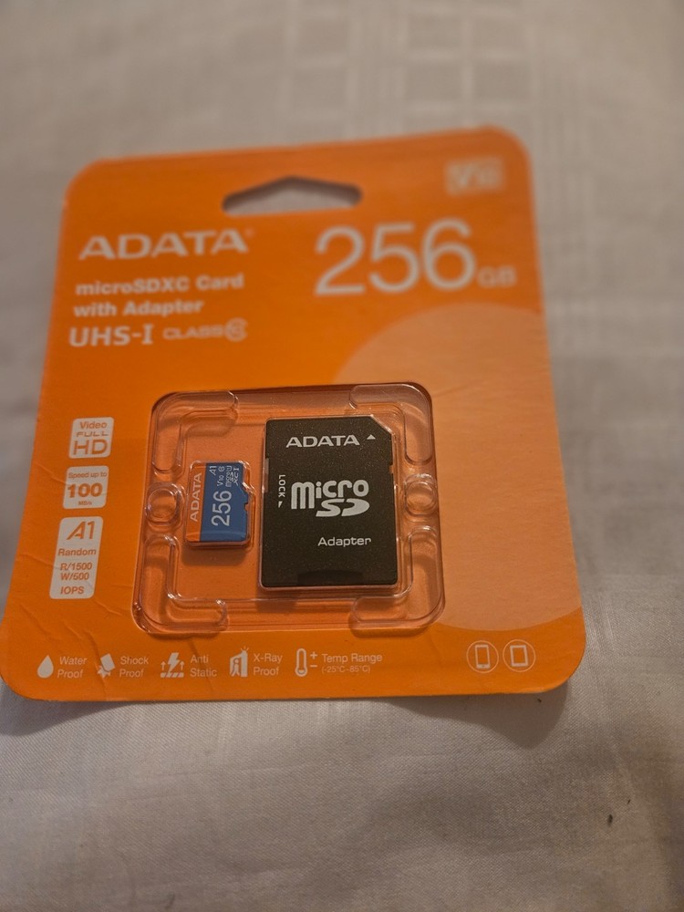 ADATA 256GB Premier microSDXC / SDHC UHS-I Class 10 Memory Card Memory Card