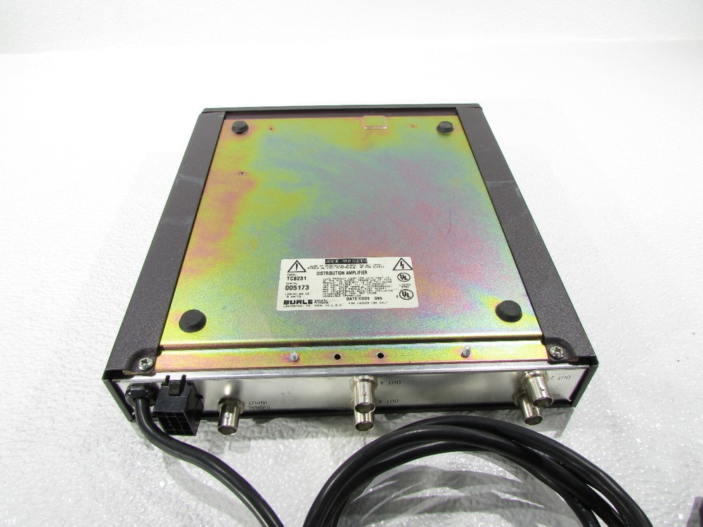 BURLE SECURITY TC8231 VIDEO DISTRIBUTION AMPLIFIER