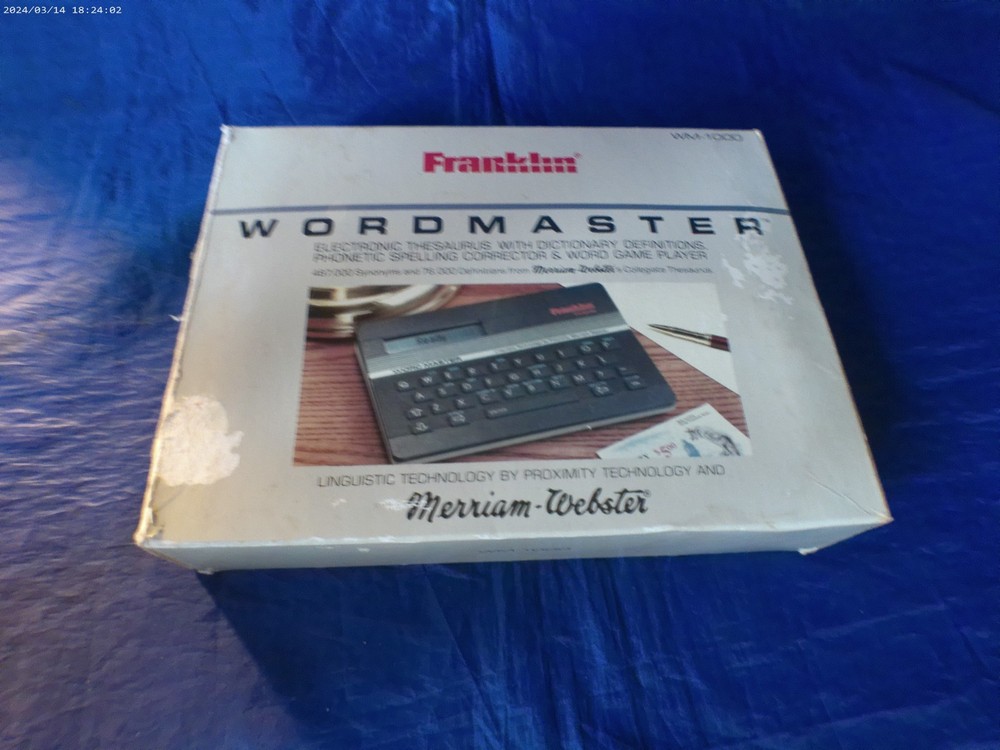 Franklin Wordmaster WM-100