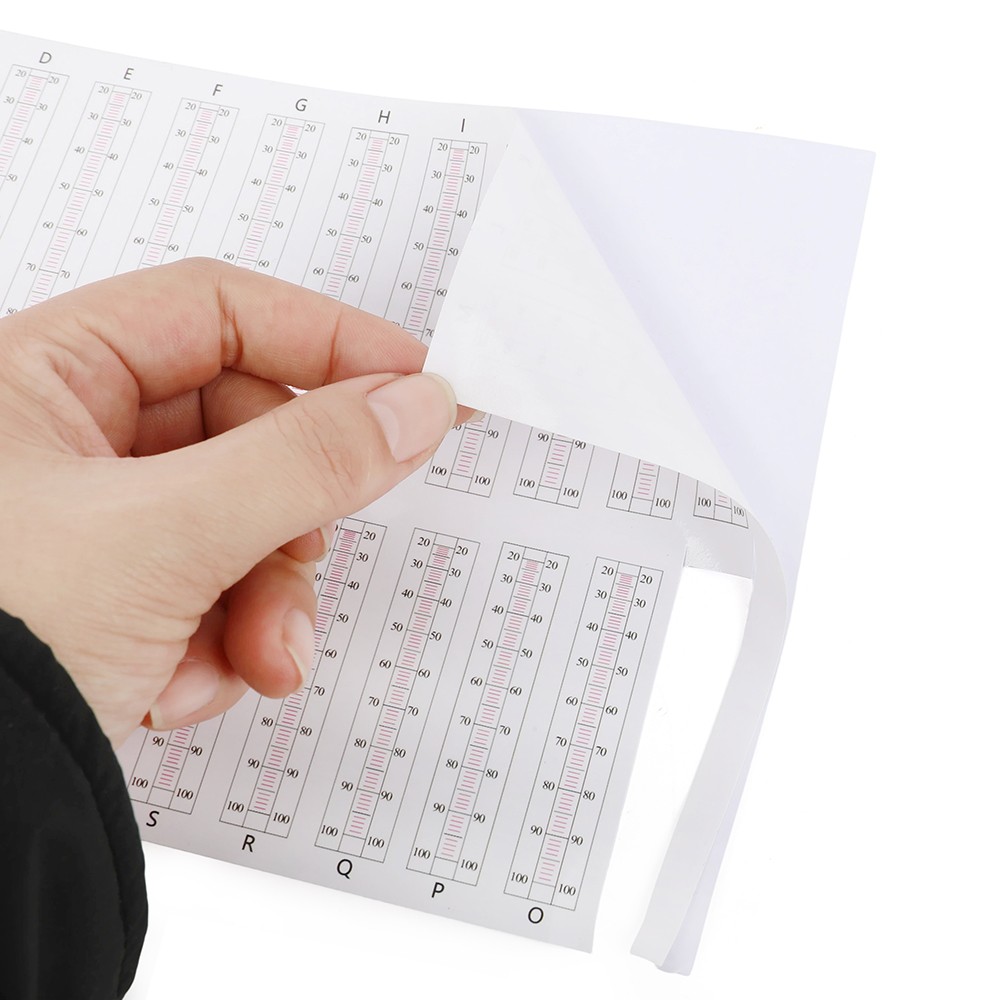 Archery 10X Extended Range Replacement Sight Tape Practice Yardage Tapes Target