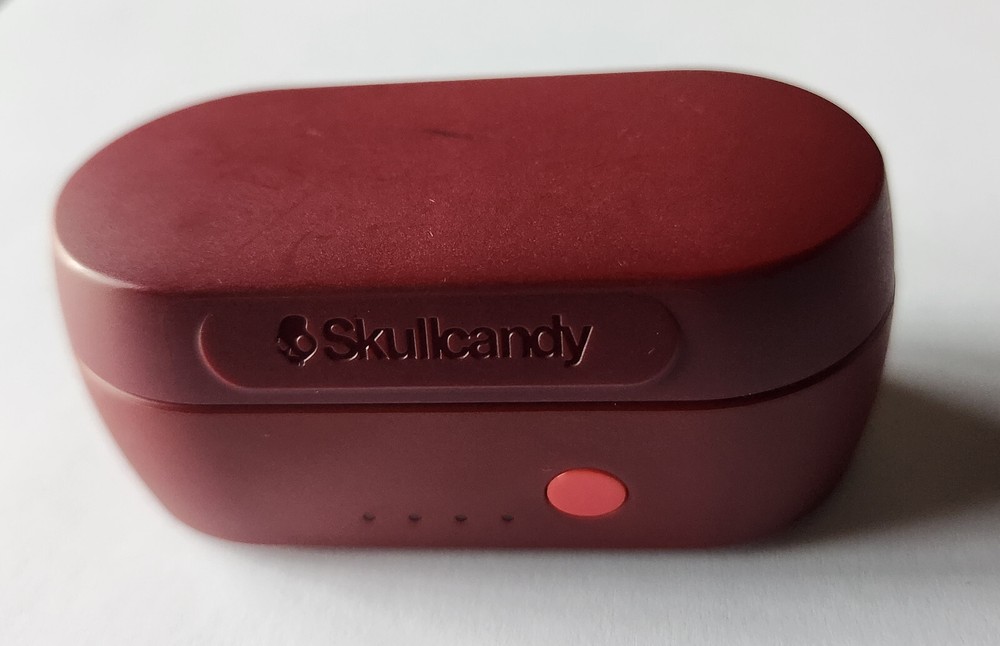 Original Red CHARGING CASE ONLY for Skullcandy Sesh S2TDW Wireless Earbuds